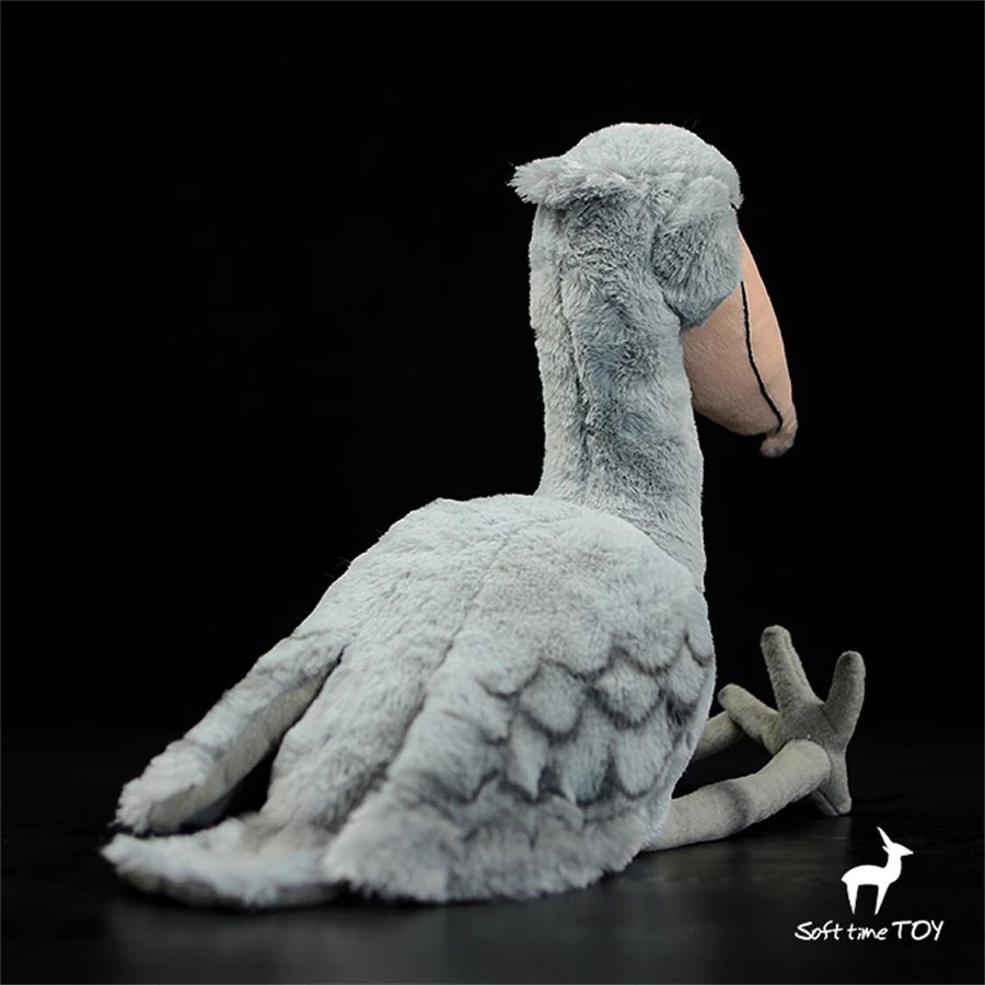 Shoebill Stork Plush Toy – Lifelike Balaeniceps Rex Stuffed Animal