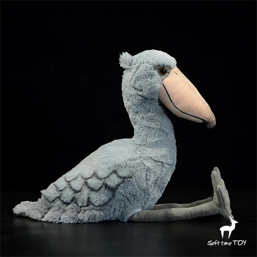 Shoebill Stork Plush Toy – Lifelike Balaeniceps Rex Stuffed Animal